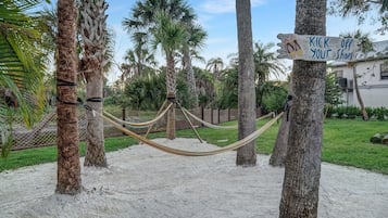 Overnattingsstedets uteområder