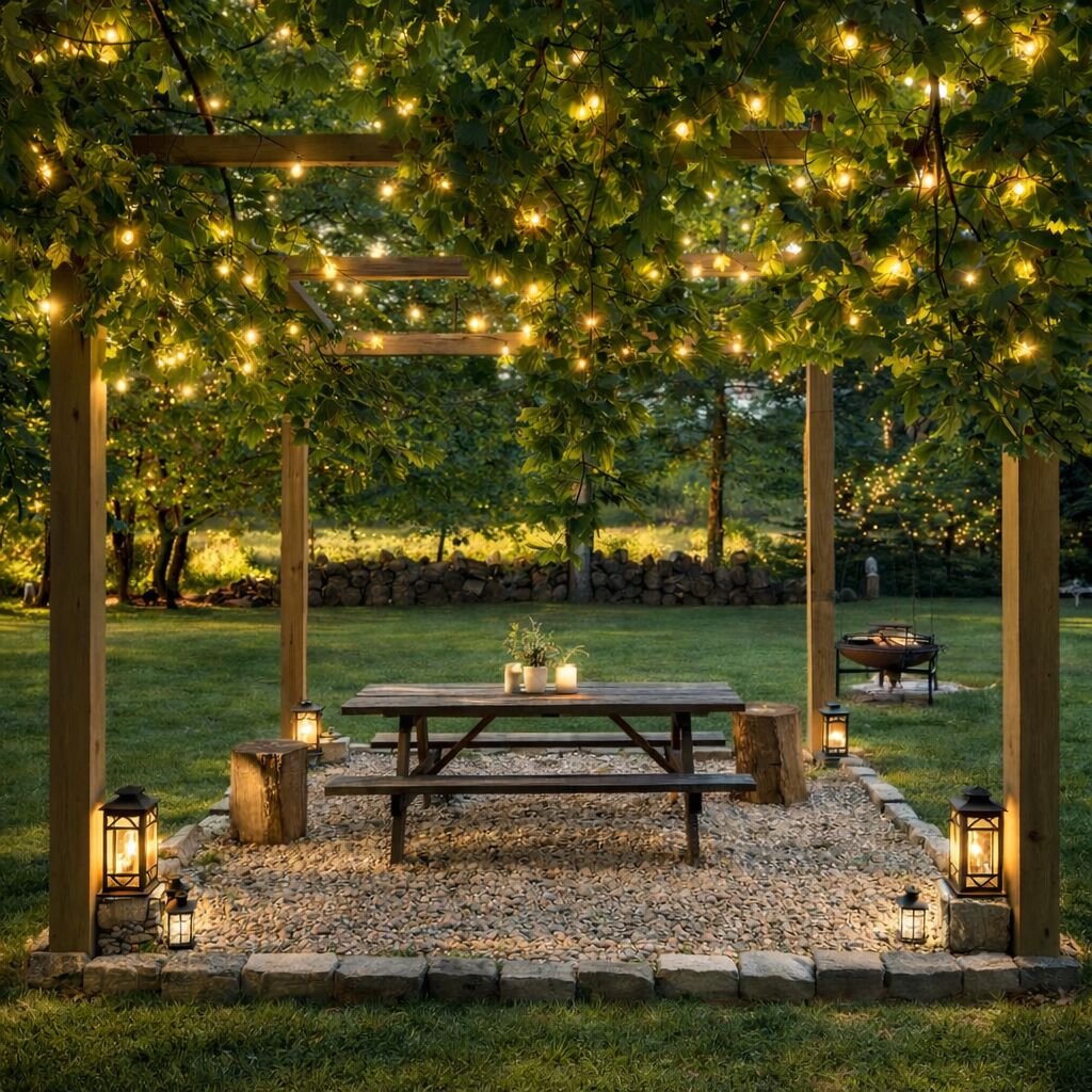 Restauration en plein air