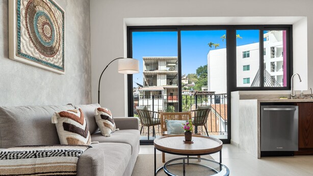 Living area - La Querencia | Authentic Retreat in Romantic Zone (Puerto Vallarta)