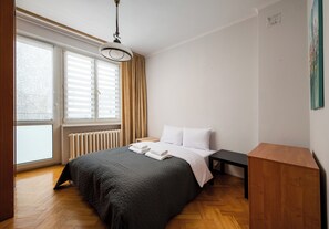 1 bedroom, iron/ironing board, WiFi, bed sheets - Warsaw Old Town Comfort Apartment (Warszawa)