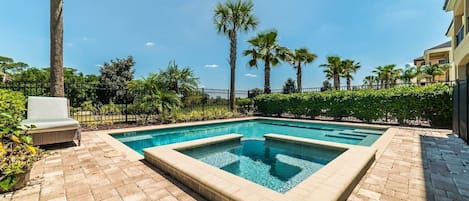 Una piscina climatizada