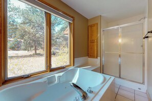 Shower, towels