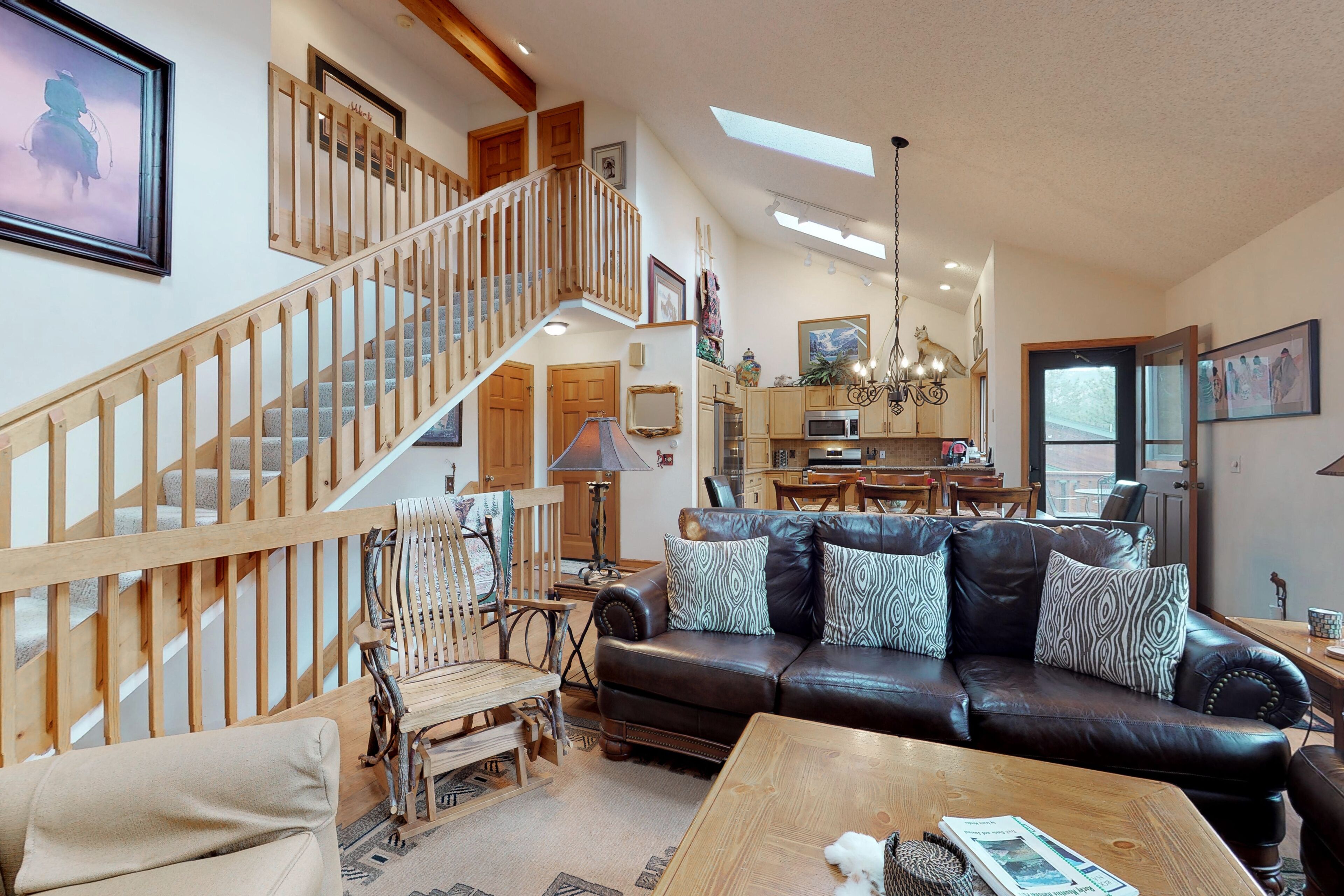 TV, fireplace, DVD player, video library