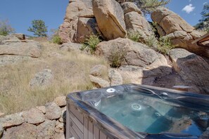 Bain à remous extérieur