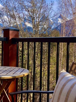 Property grounds - Rustic Creekside Retreat 2BR and 2BT with Stunning View! (Canmore)