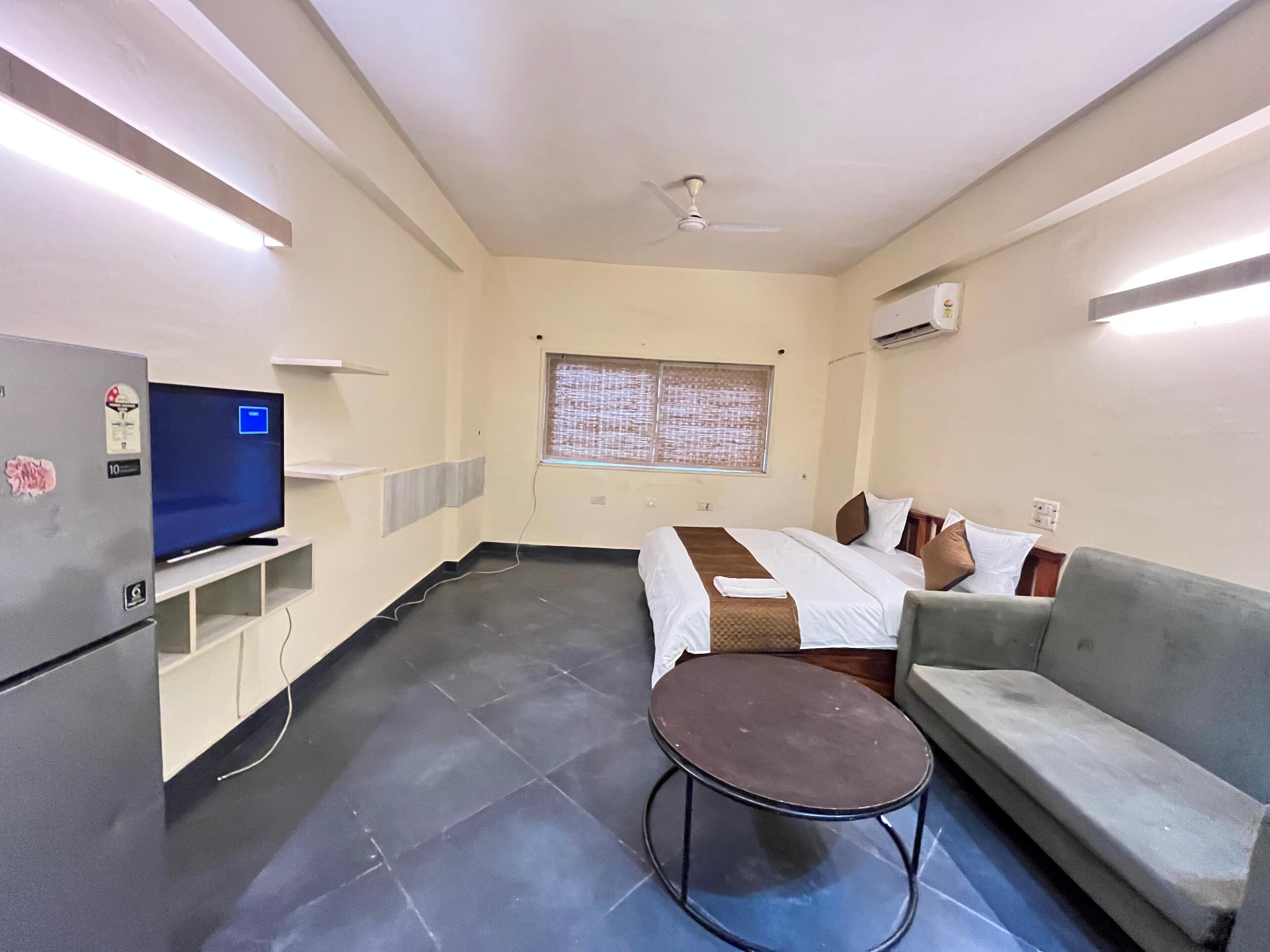 1 室のベッドルーム、アイロン / アイロン台、WiFi、ベッドシーツ