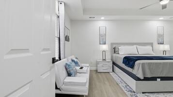 4 chambres, fer et planche à repasser, Wi-Fi, draps fournis