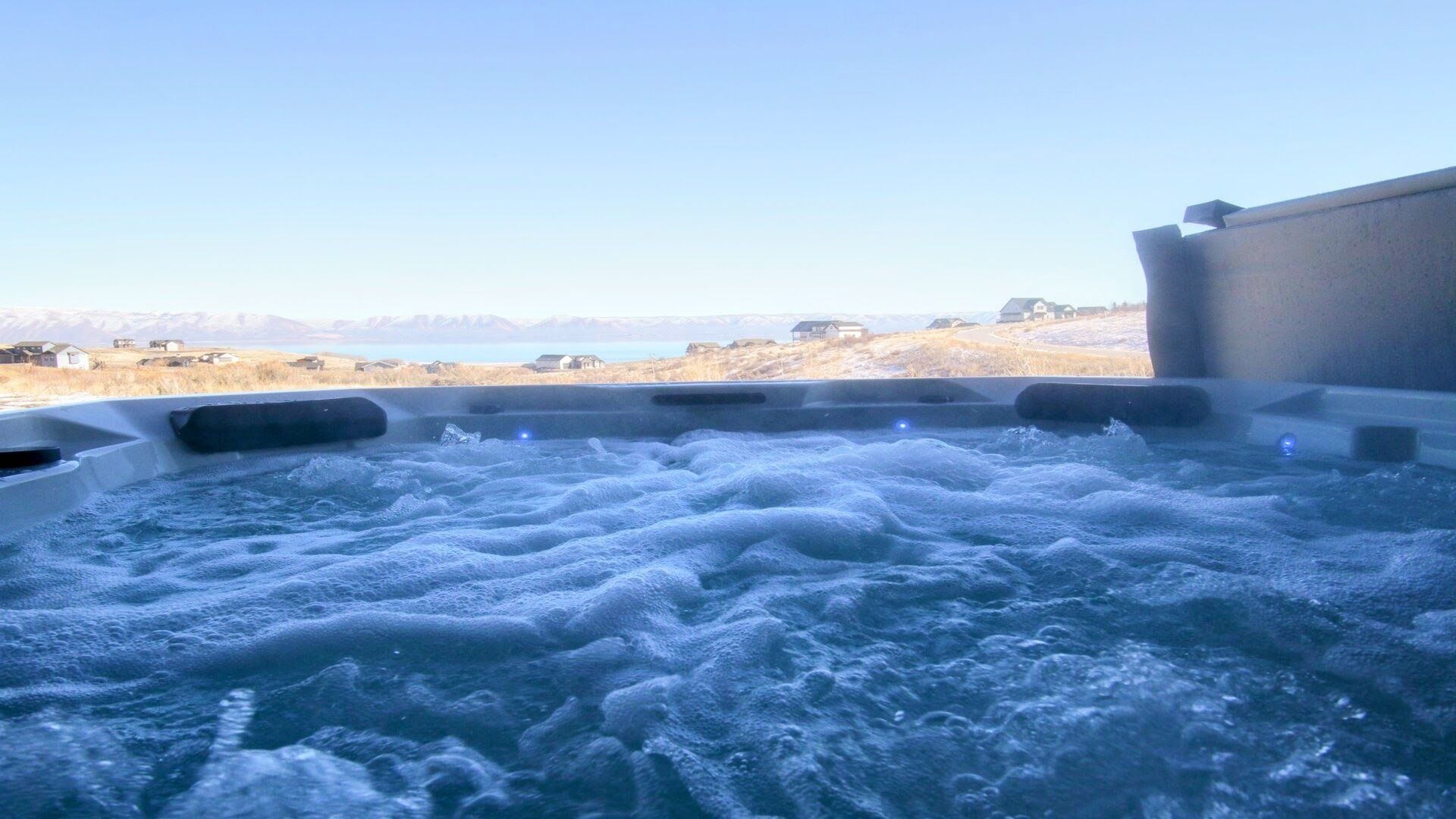 Bain à remous extérieur