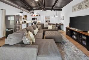 TV - Hillside Hideaway | Fire pit, Hot Tub, & Grill (Blue Ridge)