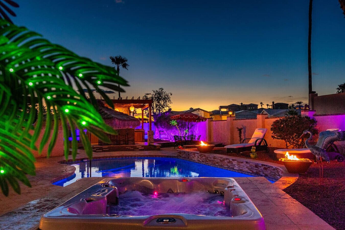 Bain à remous extérieur