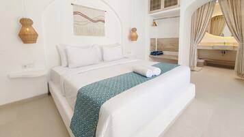 Deluxe Villa, 2 Bedrooms, Private Pool, Pool View | In-room safe, desk, laptop workspace, cribs/infant beds