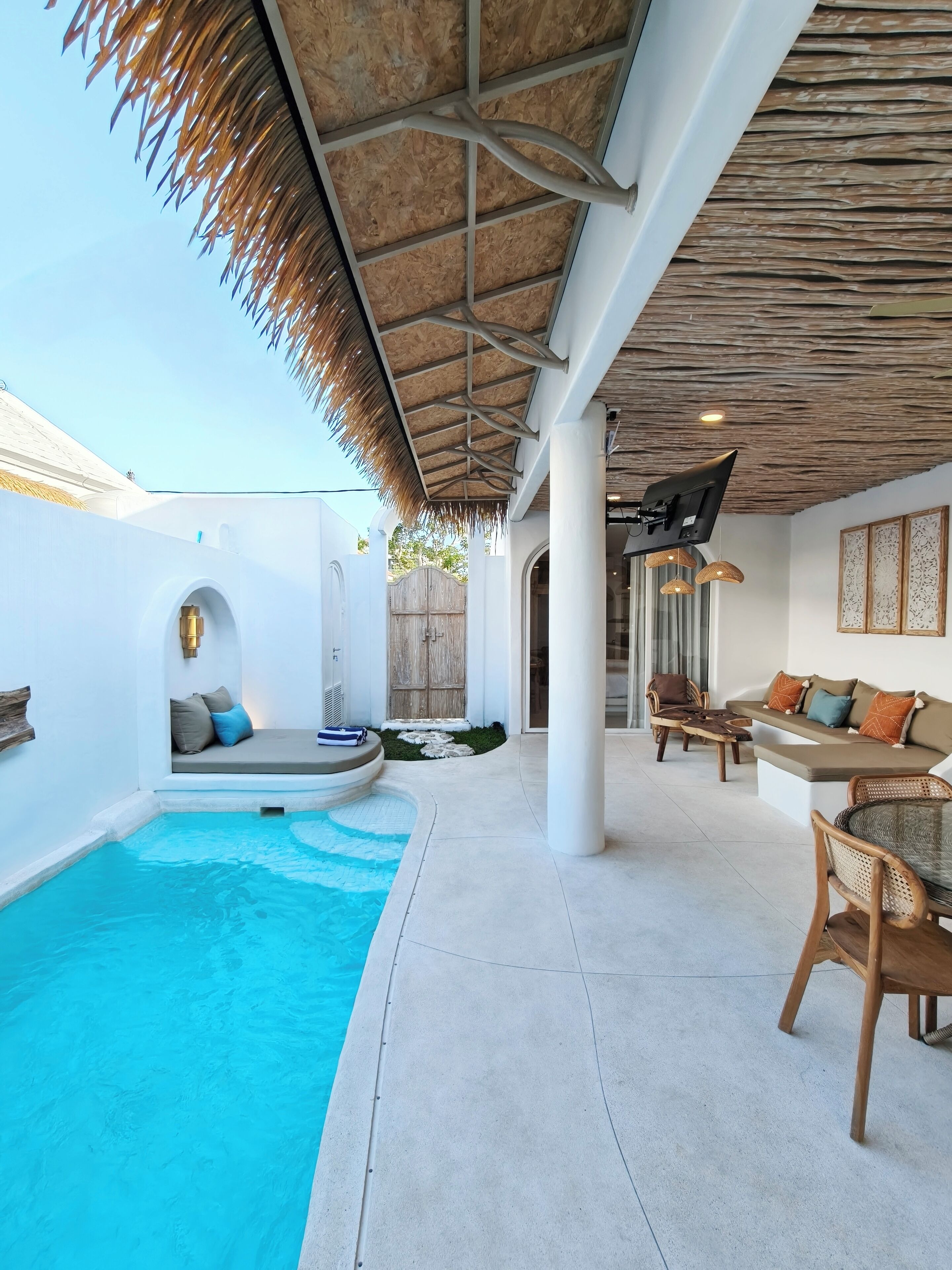 Alberca al aire libre 