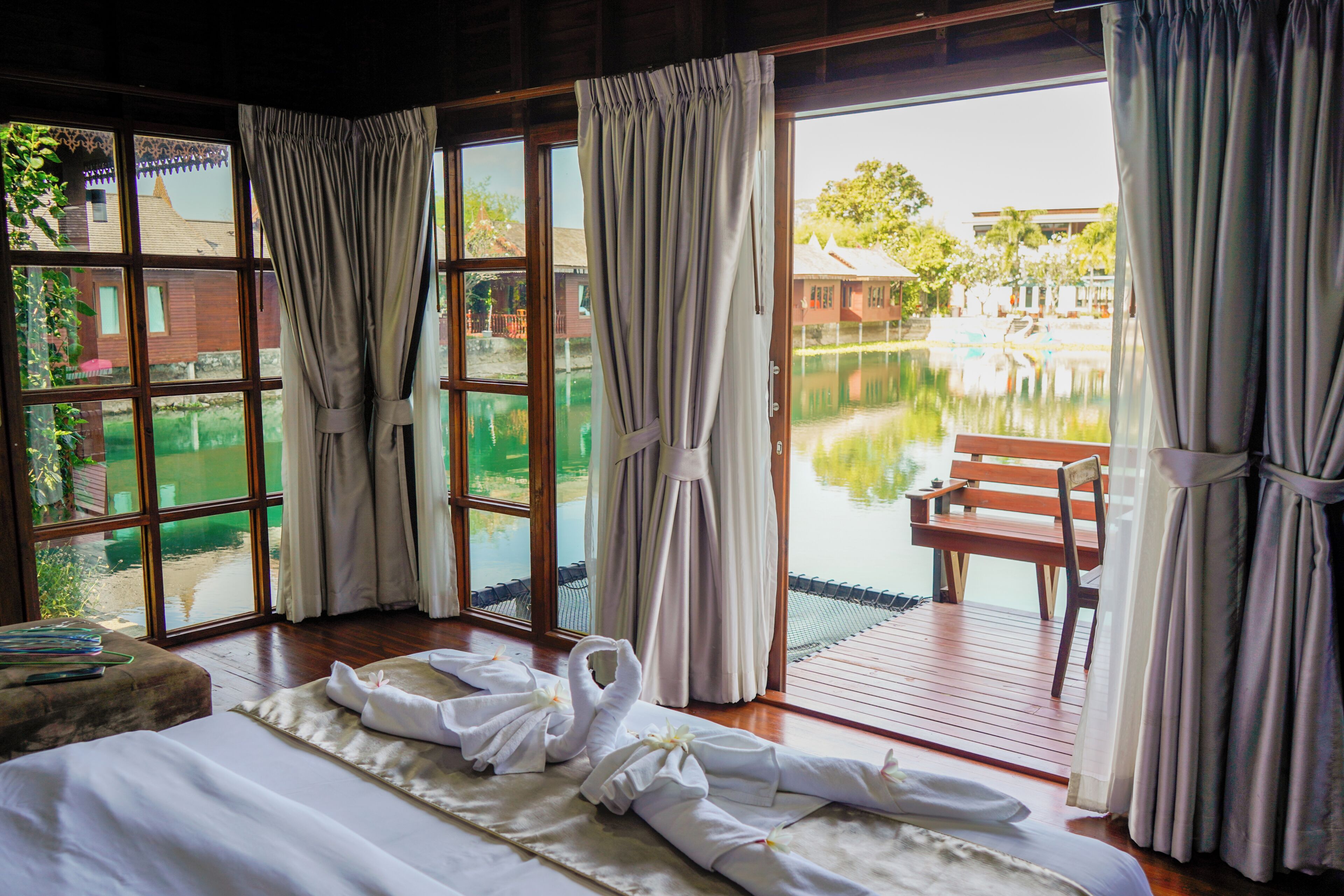 Desk, blackout curtains, iron/ironing board, free WiFi