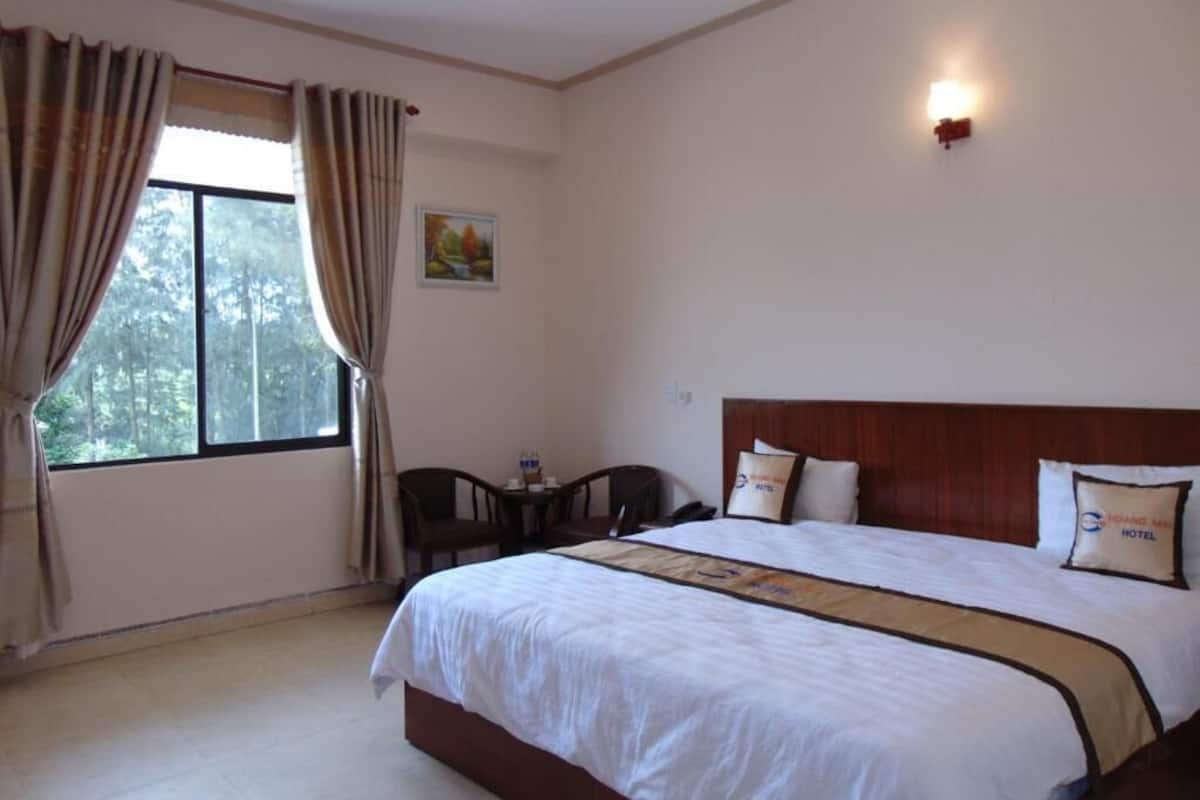 Villa – deluxe, 1 soverom, balkong, hageutsikt | Skrivebord, skrivebord for bærbar PC, blendingsgardiner og lydisolert