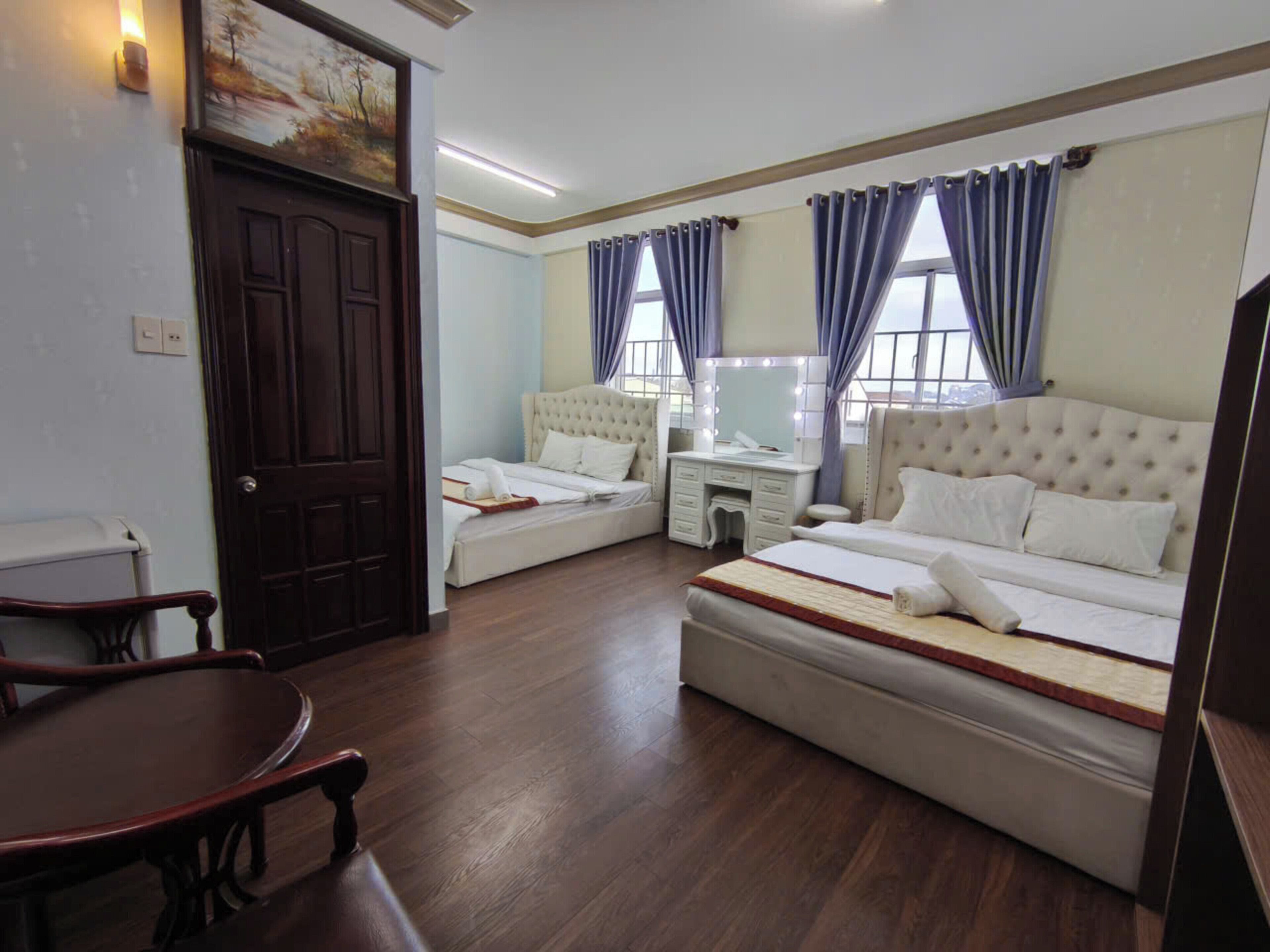 Deluxe Quadruple Room | Blackout drapes, soundproofing, iron/ironing board, free WiFi