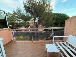 Terrace/patio - Amirauté la Faviere proche plages T2 climatisé (BORMES LES MIMOSAS)