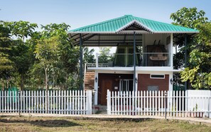 Comfort villa, uitzicht op bergen | Exterieur