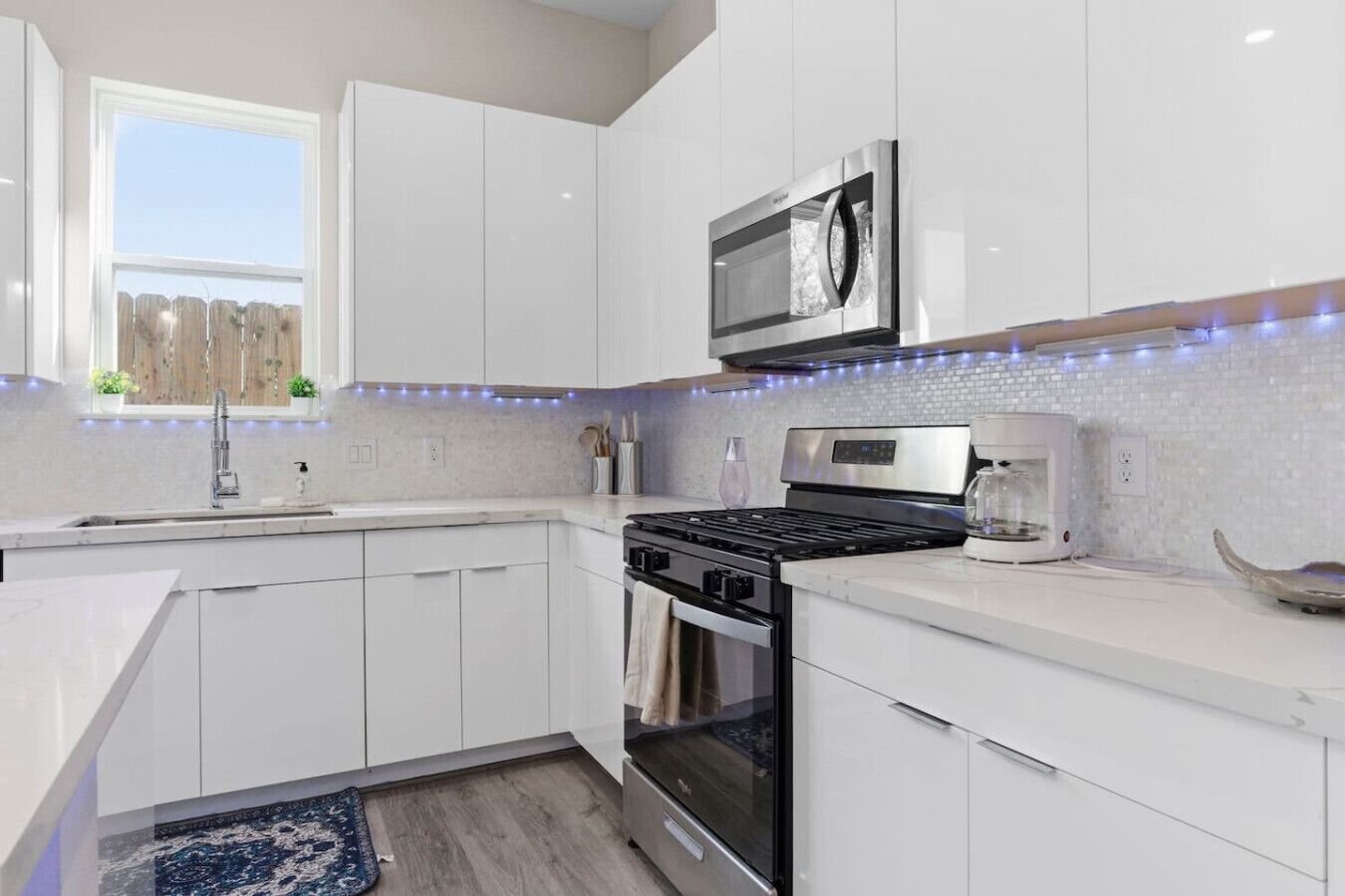 Modern kitchen designed for convenience and comfort.