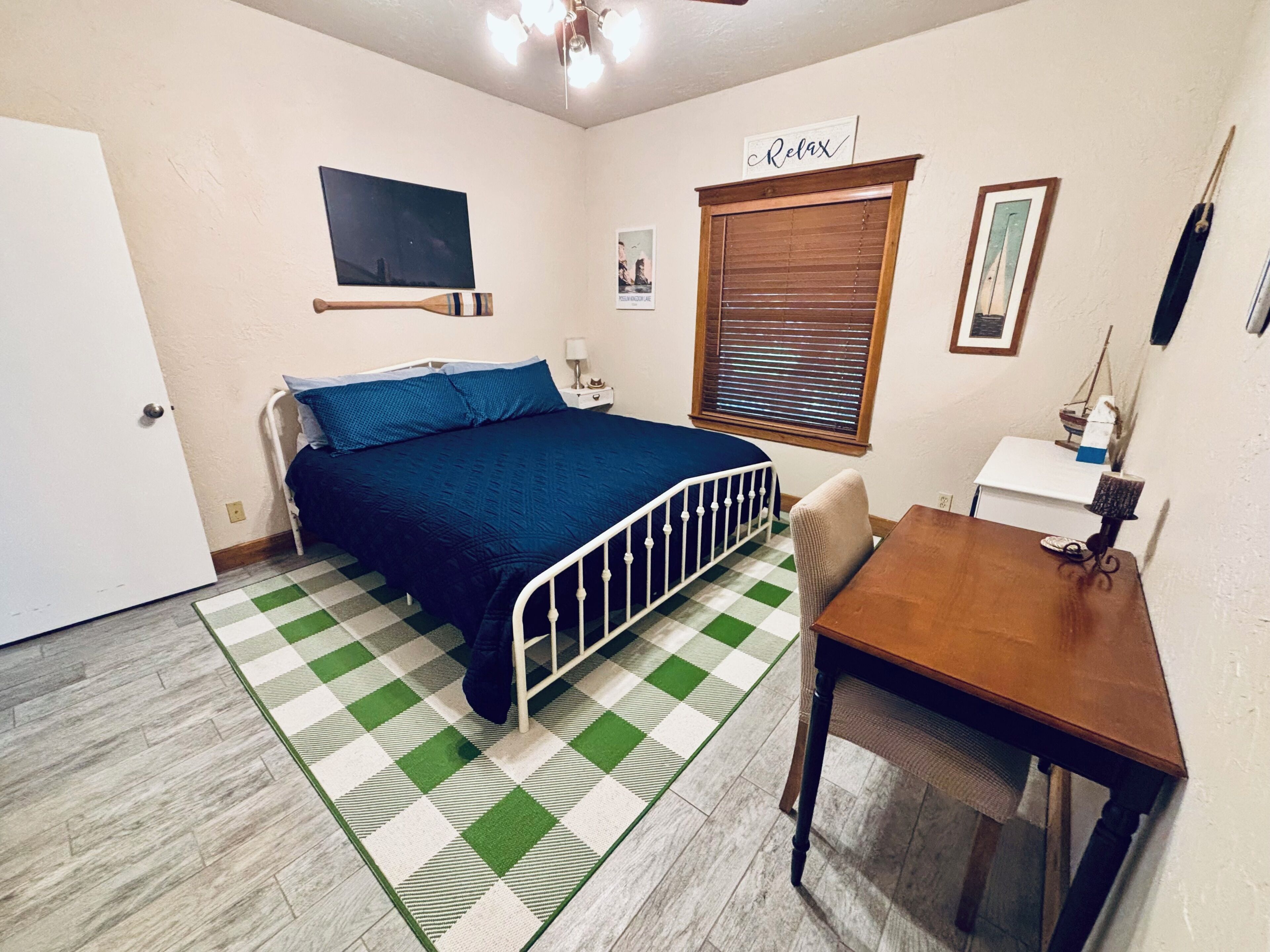 2 chambres, bureau, lit de bébé portatif, accès au Wi-Fi (inclus)