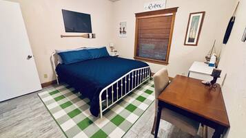 2 chambres, bureau, lit de bébé portatif, accès au Wi-Fi (inclus)