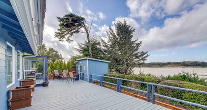 Private Beach, Deck & Grill! Siuslaw River Getaway