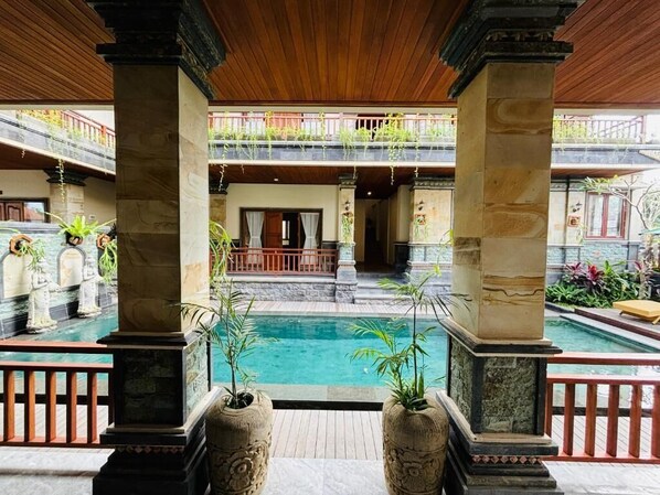 10 outdoor pools - Pondok Wisata Amerta Semaya Agung (Ubud)