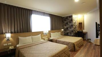 Verduisterende gordijnen, gratis wifi