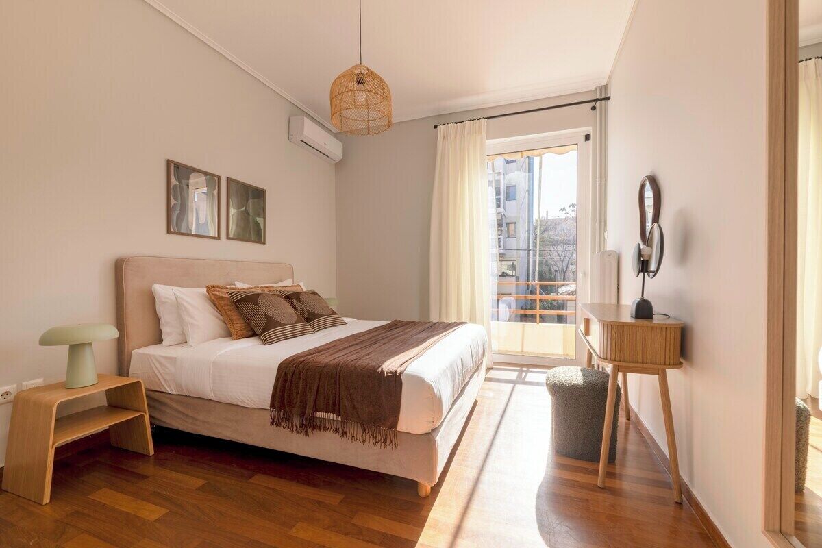 2 bedrooms, desk, iron/ironing board, free WiFi