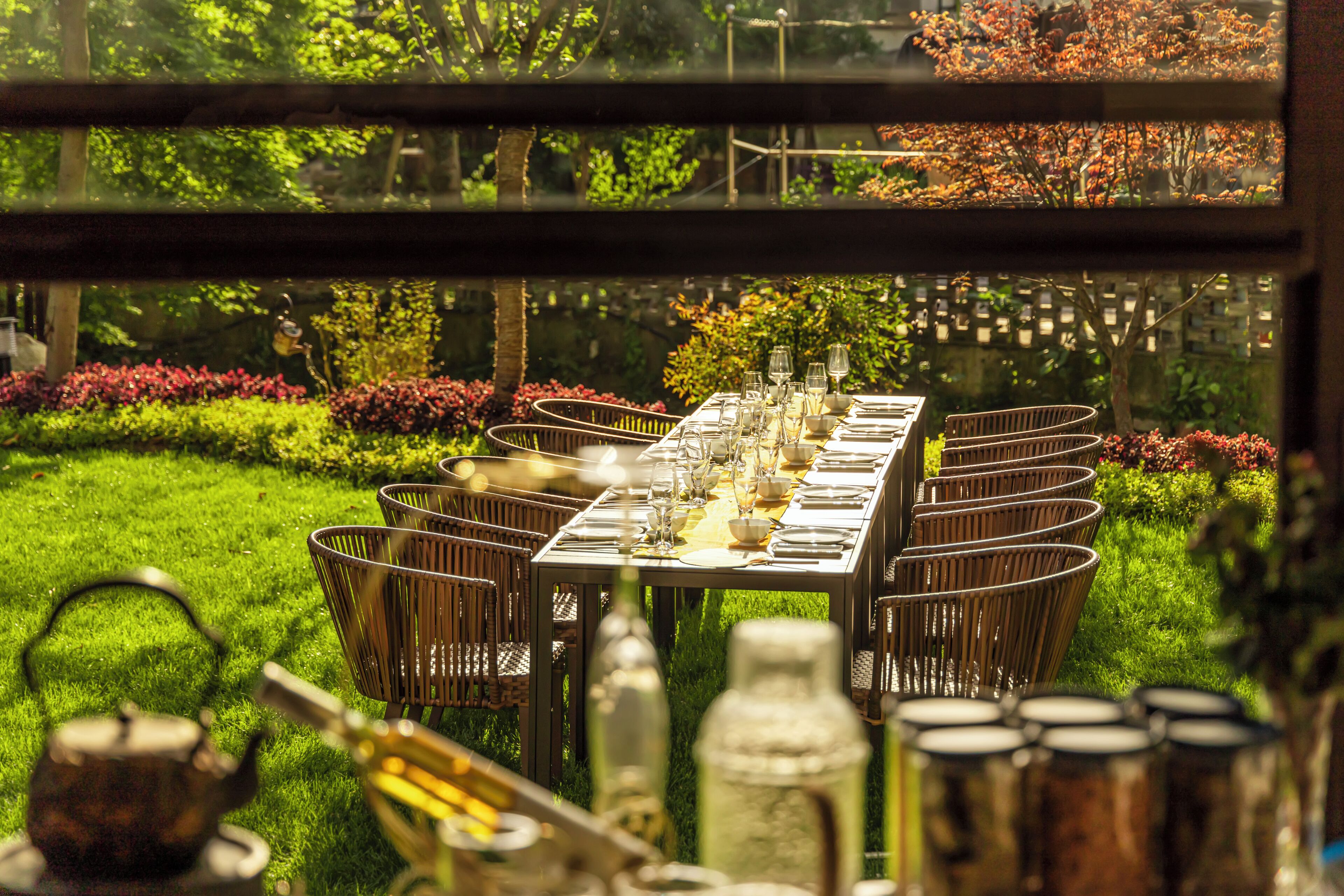 Restaurante al aire libre