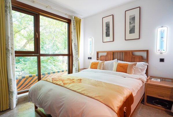 Classic Double Room, Hill View | In-room safe, free WiFi - Shusheng Xunzhen No.2 Courtyard  (Hangzhou)