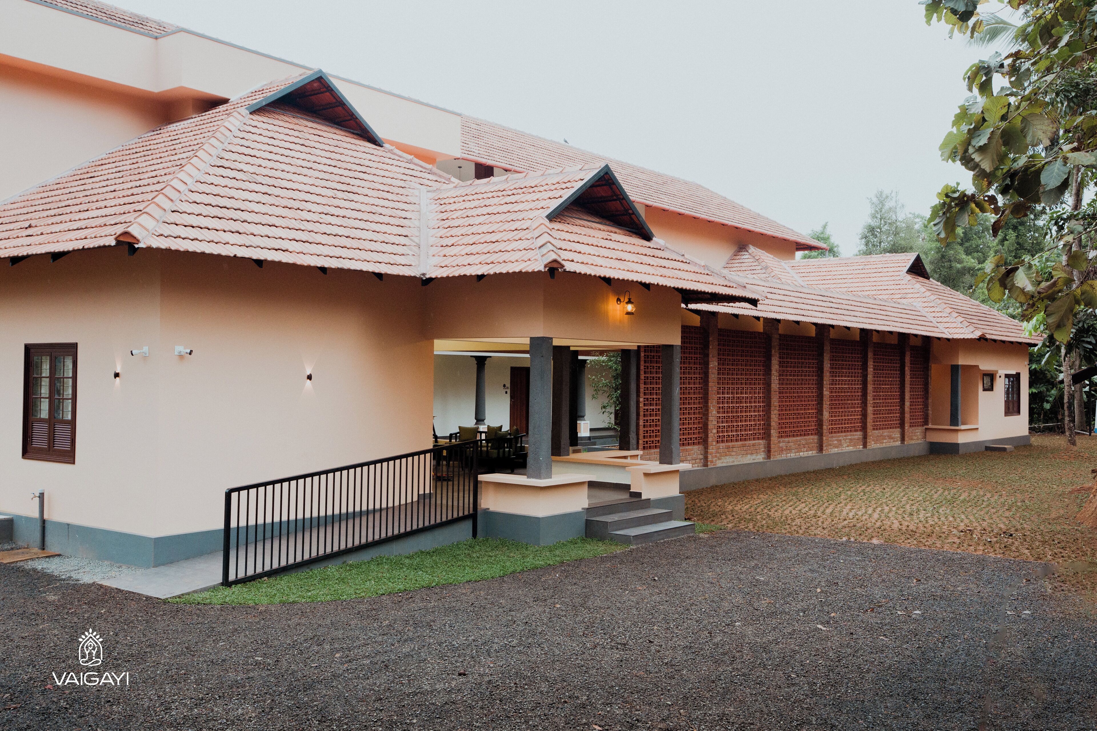 Façade de l’hébergement