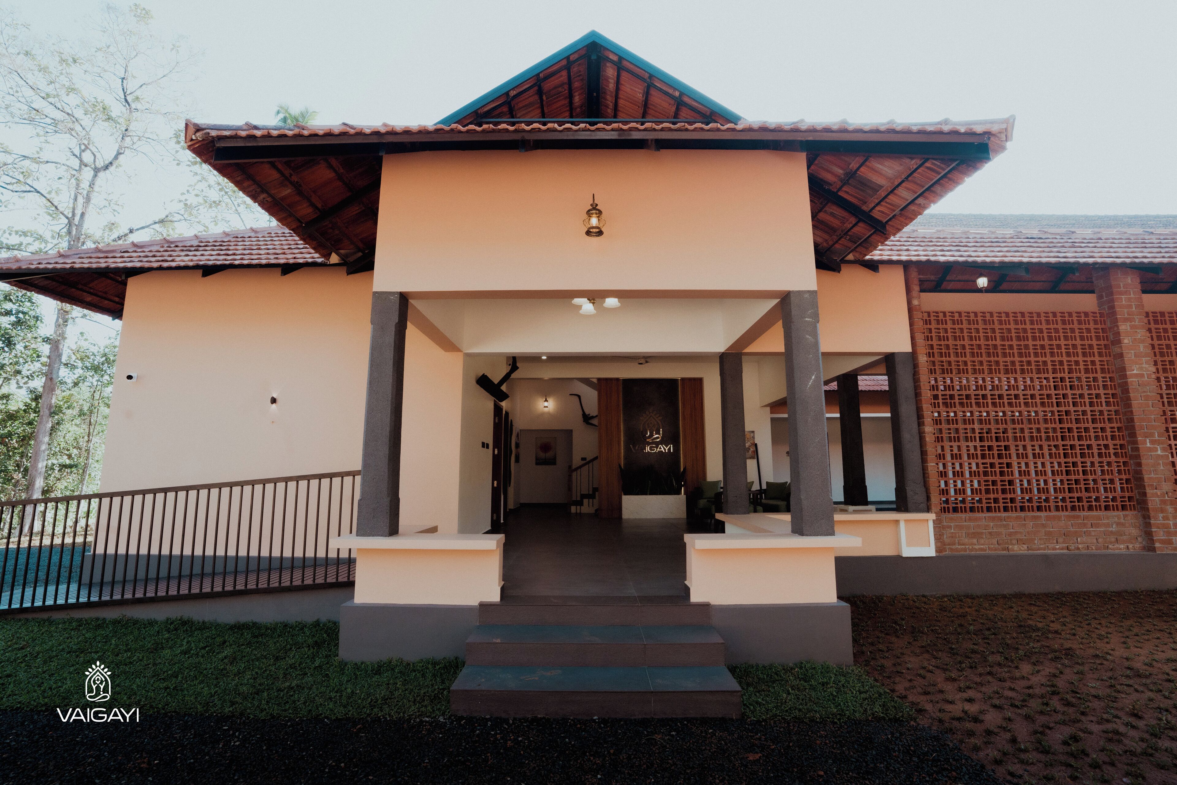 Facciata della struttura