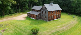 52-Acre Farmhouse • Fire Pit + Outdoor Dining & Trails | Copper Kettle Farm