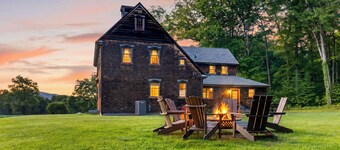 52-Acre Farmhouse • Fire Pit + Outdoor Dining & Trails | Copper Kettle Farm