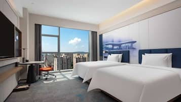 Comfort tweepersoonskamer | Luxe beddengoed, bedden met traagschuimmatrassen