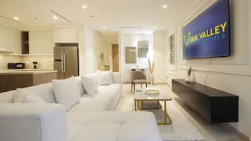 Villa, bassengutsikt | Oppholdsområde