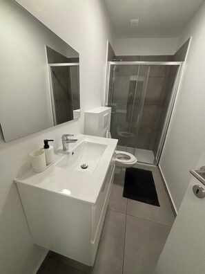 Hair dryer, towels, soap, toilet paper - Luxurious 3-suite apartment hotel + garden (Bruxelles)