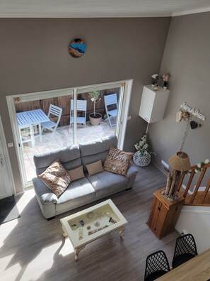 Living area - Cocooning house Equihen 5 pers Proche Mer & Terrasse (Équihen-Plage)