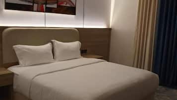 Ljudisolering, strykjärn/strykbräda och gratis wi-fi