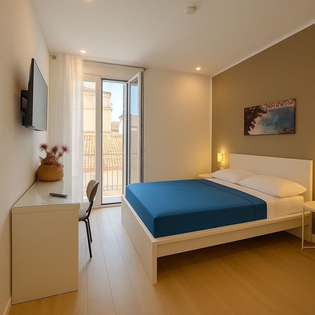 1 bedroom, desk, free WiFi, bed sheets