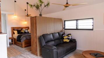 1 間睡房、熨斗/熨衫板、免費 Wi-Fi、床單