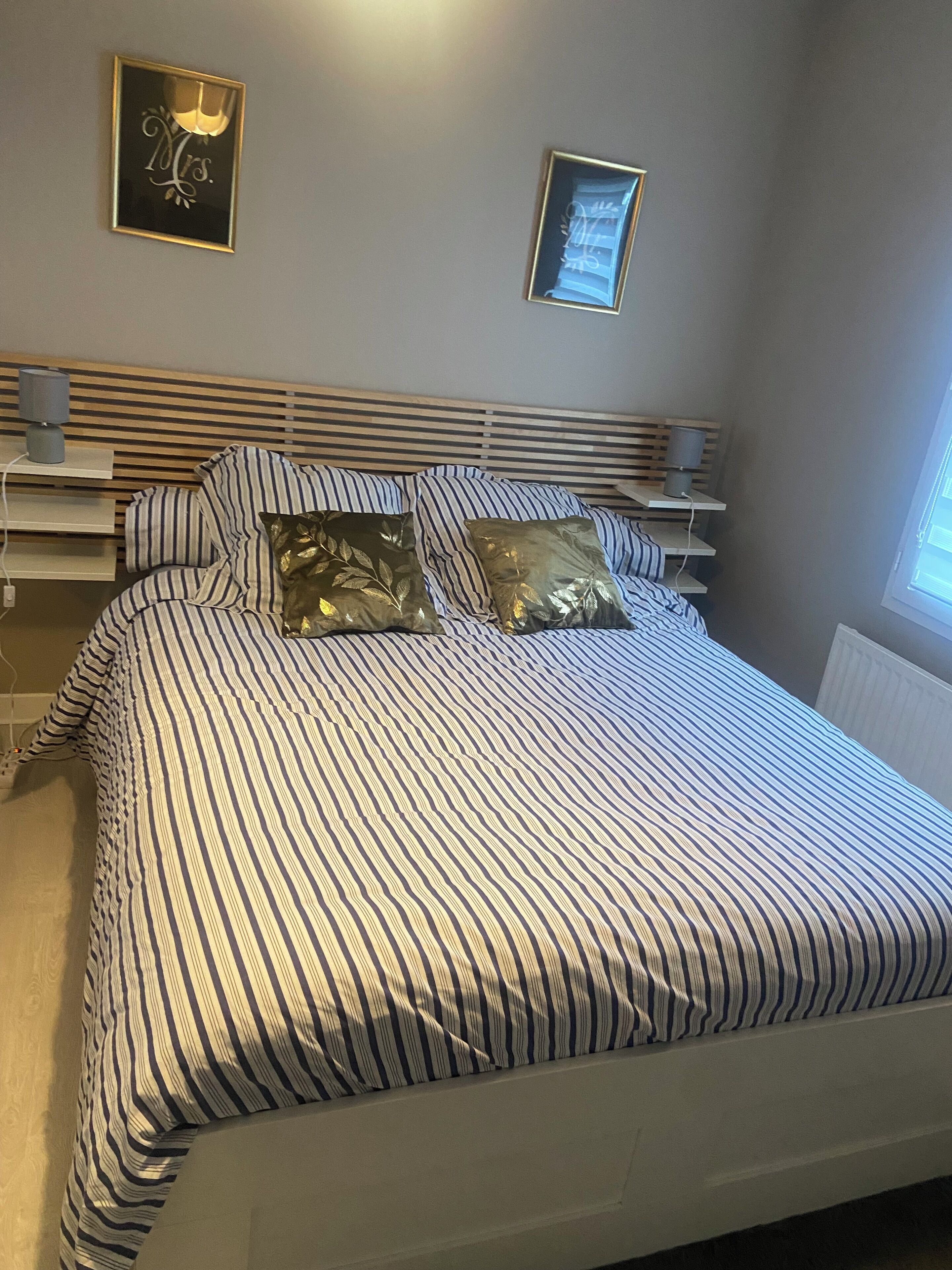 3 多间卧室、熨斗/熨衣板、WiFi、床单