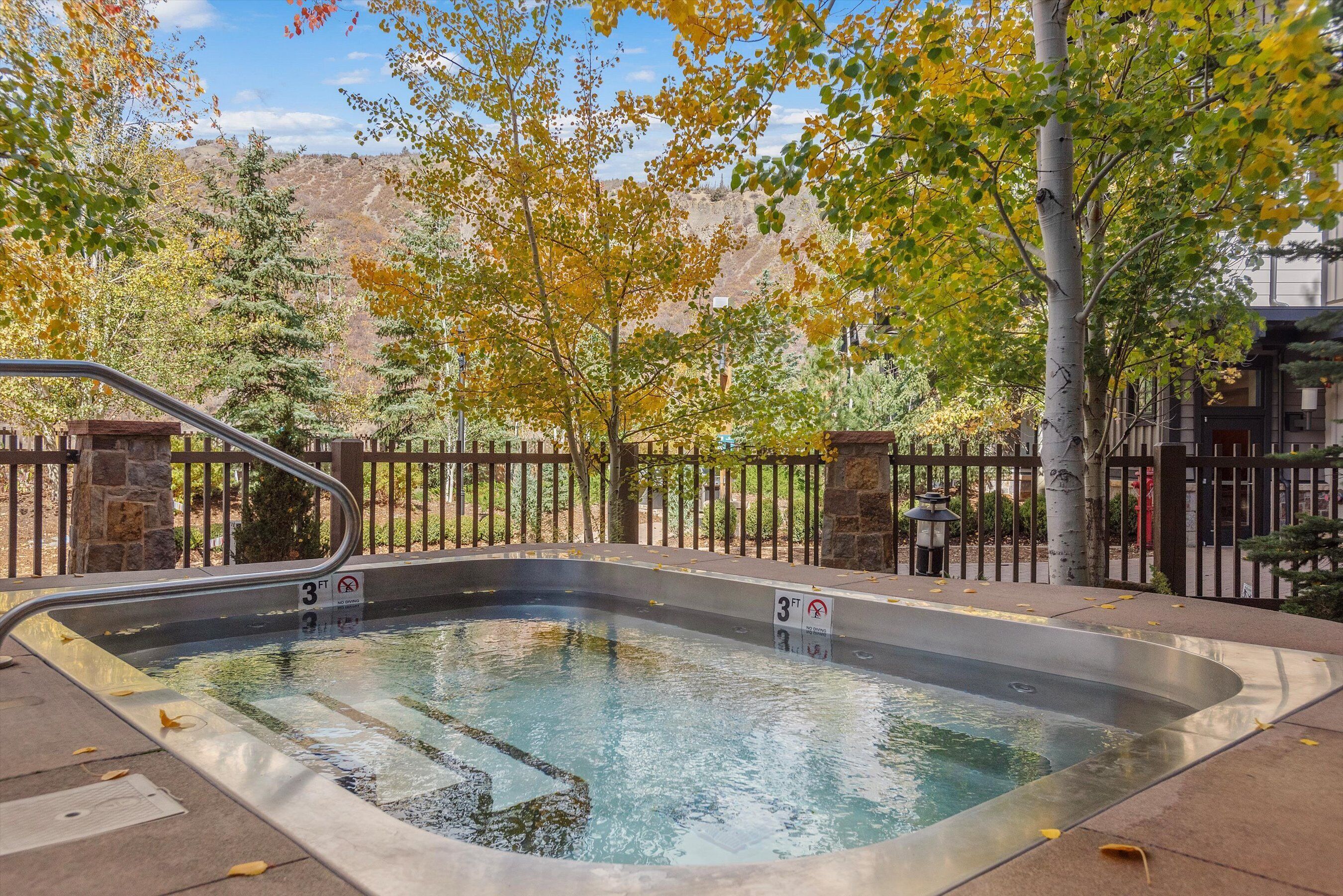 Bain à remous extérieur