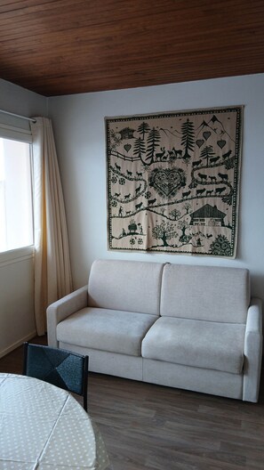 Smart TV - Studio 4 people - superb view of the slopes (Montgenèvre)