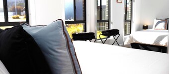 THE QUARTERS #1 Centrally located modern 2 bed unit featuring stylish decor