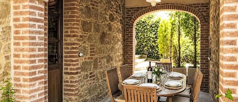 Restauration en plein air
