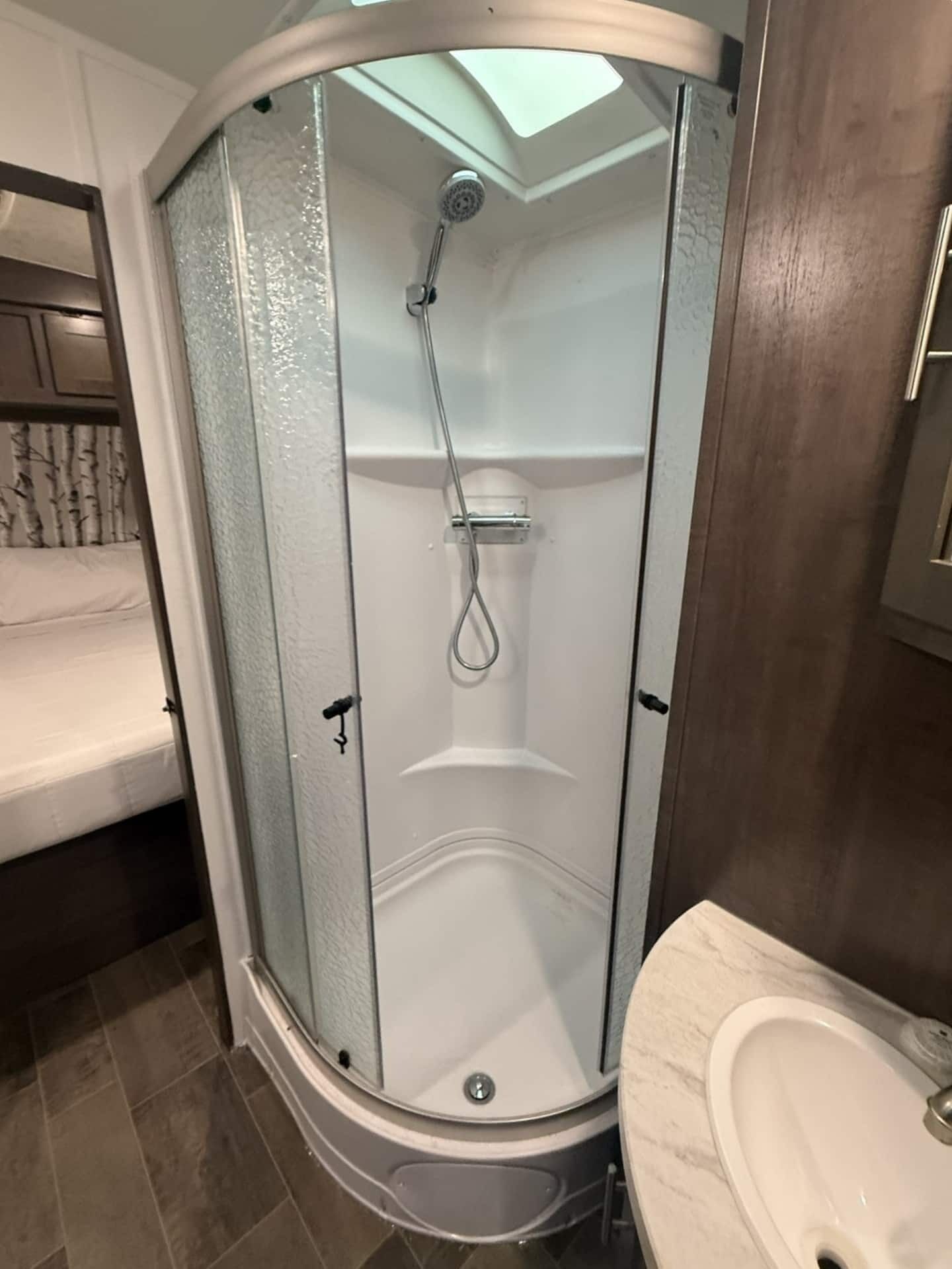 Hair dryer, towels