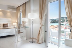 Deluxe Quadruple Room, Balcony, Sea View | In-room safe, free WiFi, wheelchair access - Europa Grand Hotel  (Lerici)