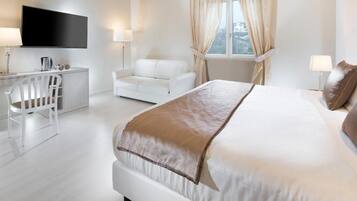 Superior-Dreibettzimmer, Gartenblick