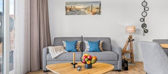 The View B01 Watt'n Glück -Terrace,garden furniture, shared Sauna, parking space